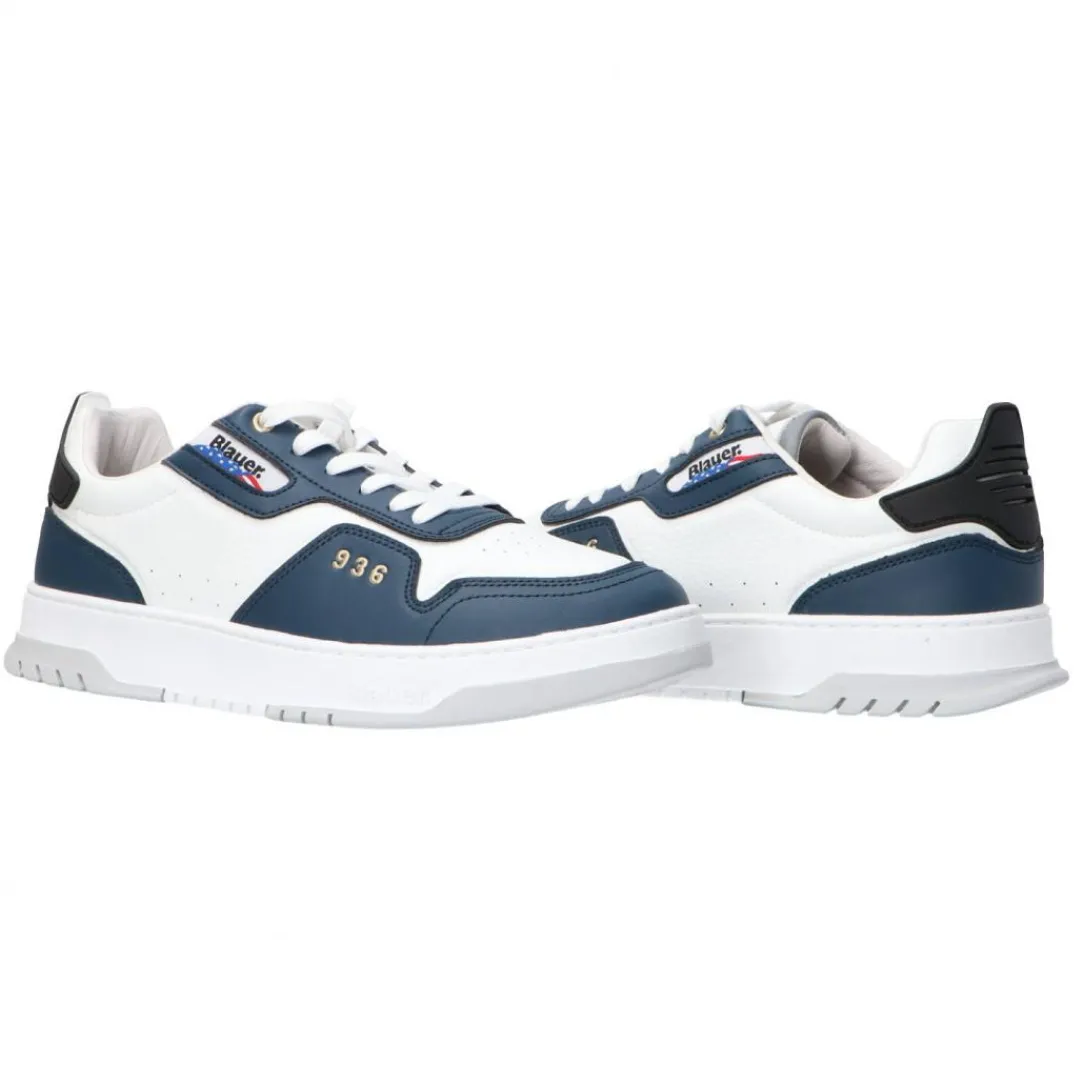 harper_lea_bianco_blu_2.webp Blauer USA Uomo Sneakers-Harper lea Bianco blu