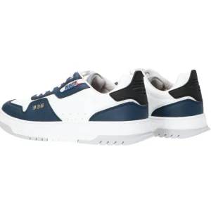 Blauer USA Uomo Sneakers-Harper lea Bianco blu