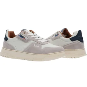 Blauer USA Uomo Sneakers-HARPER08 LES Bianco Panna