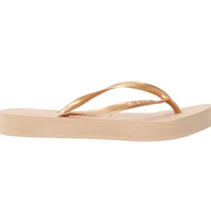 Havaianas Donna Scarpe Mare-HAVA SLIM PLATFORM Oro
