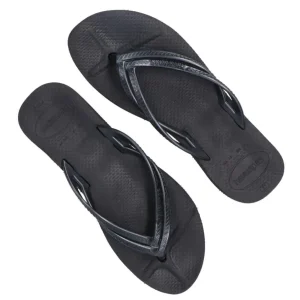 Havaianas Donna Scarpe Mare-HAVA WEDGES PLATFORM Nero