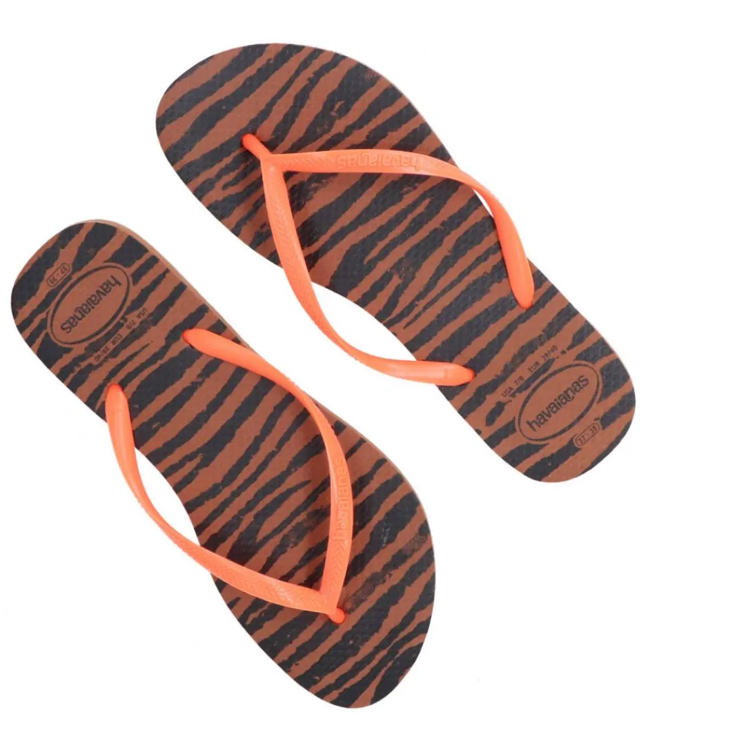 hava_women_print_mix_aran_1.webp Havaianas Donna Scarpe Mare-HAVA WOMEN PRINT MIX Arancione