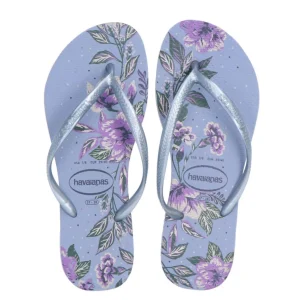 Havaianas Donna Scarpe Mare-HAVA WOMEN PRINT MIX Azzurro