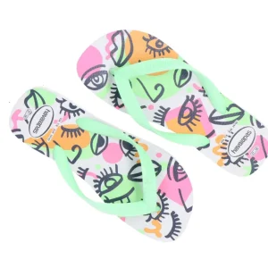 Havaianas Donna Scarpe Mare-HAVA WOMEN PRINT MIX Verde