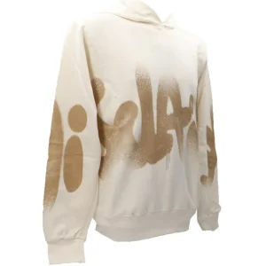 Disclaimer Uomo Felpe-24IDS54615 CAPP Bianco Latte