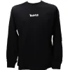 Disclaimer Uomo T-Shirt-24IDS54505 MANICHE LUNGHE Nero
