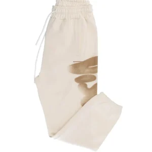 Disclaimer Abbigliamento Tute-24IDS54632 TUTA PANTS Bianco Latte