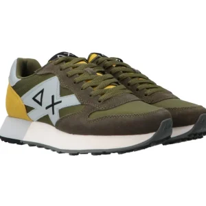 Sun 68 Uomo Sneakers-Jaki bicolor Z35112 Z35111 Z35113 Verde scuro