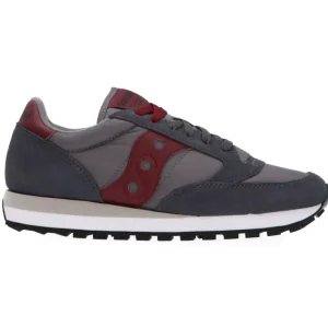 Saucony Uomo Sneakers-Jazz Original S2044 Grigio rosso
