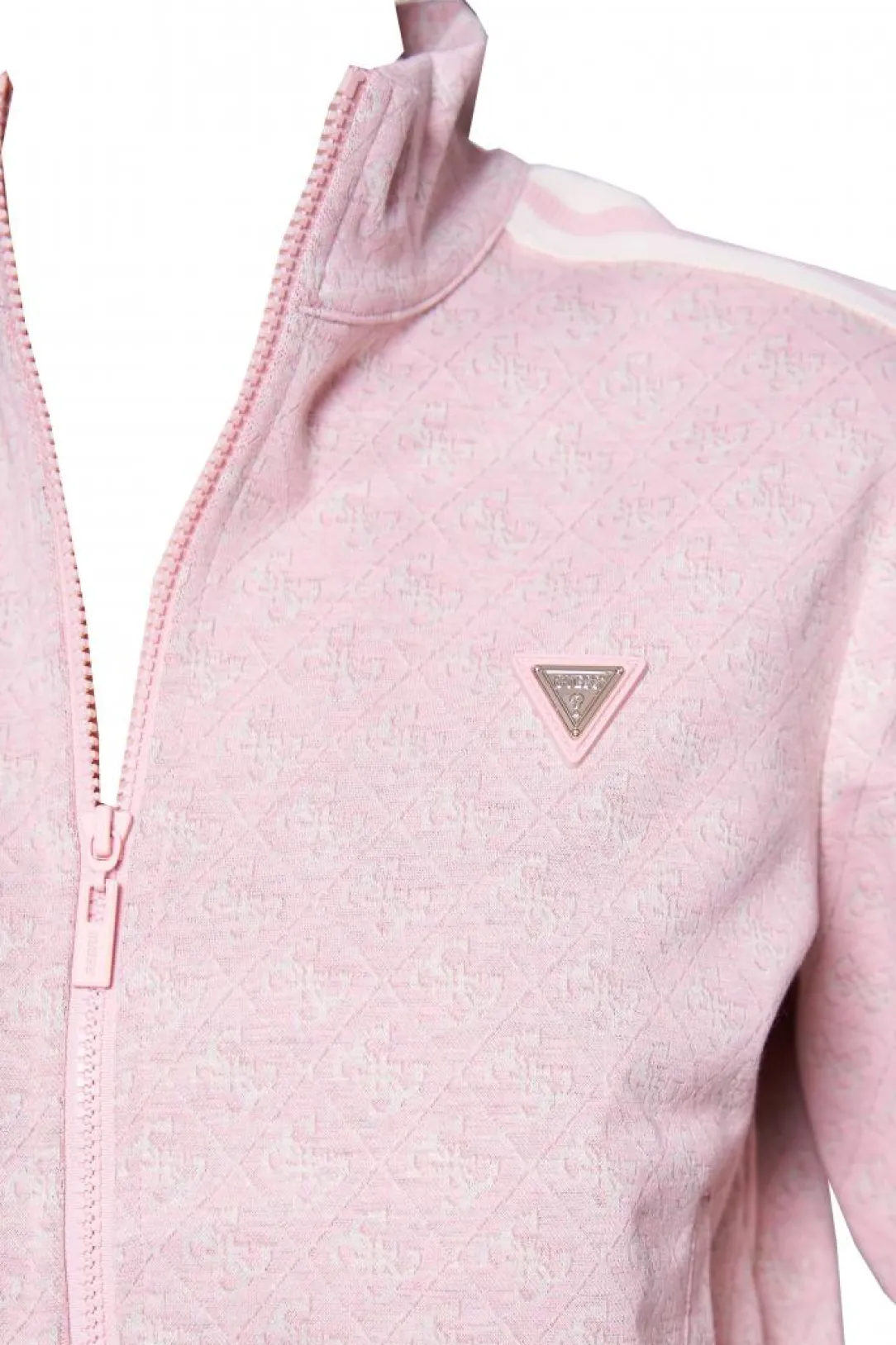 jean_g_logo_full_zip_swea_1.webp Guess Donna Felpe-JEAN G LOGO FULL ZIP SWEATSHIRT Rosa