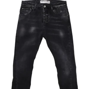 Maison 9 Paris Abbigliamento Jeans-JEANS M9P Nero Denim
