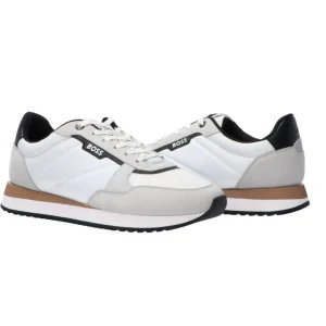 Boss Uomo Sneakers-Kai runn nytx 24 Bianco