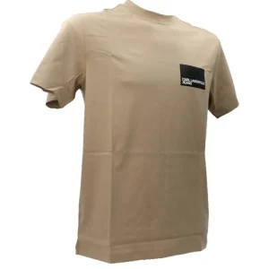 Karl Lagerfeld Uomo T-Shirt-KJL REGULAR 231D1706 Beige