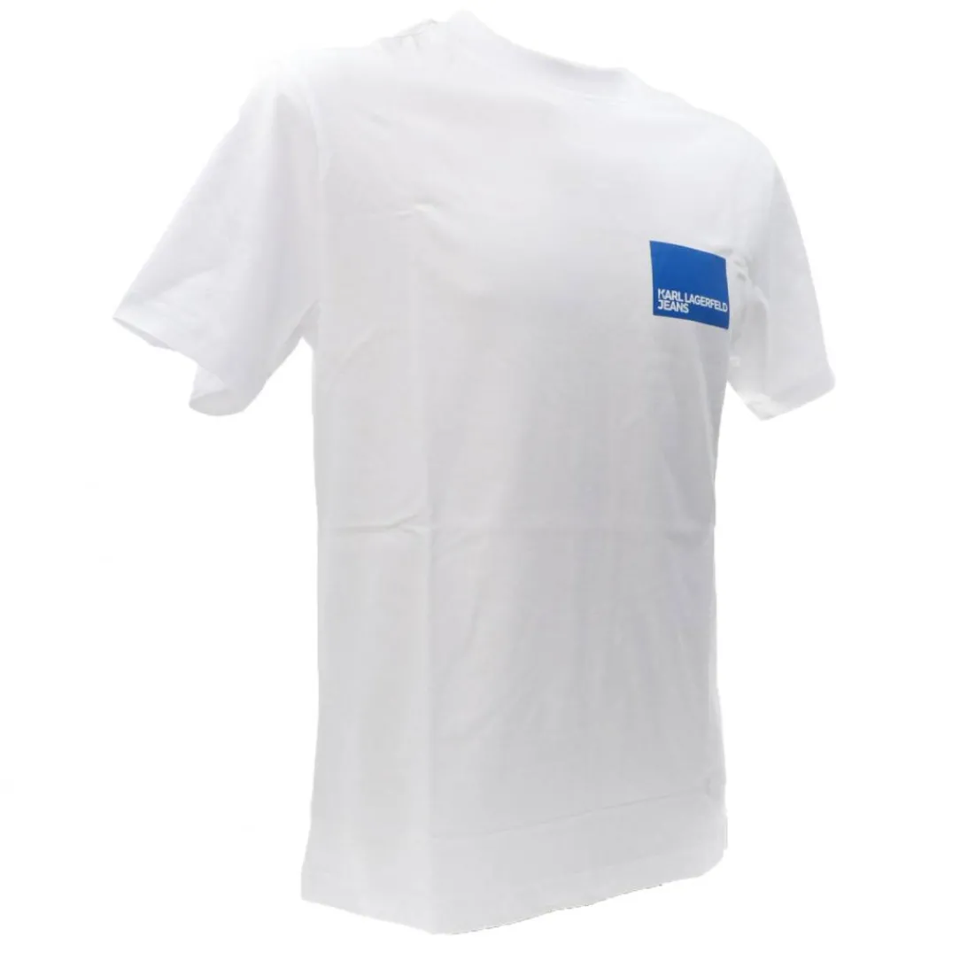 kjl_regular_d_bianco_1.webp Karl Lagerfeld Uomo T-Shirt-KJL REGULAR 231D1706 Bianco
