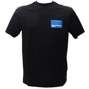 Karl Lagerfeld Uomo T-Shirt-KJL REGULAR 231D1706 Nero