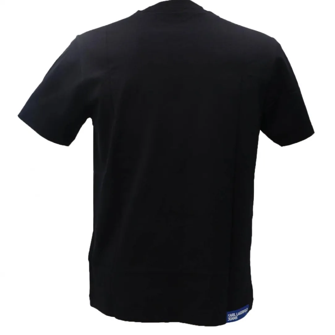 kjl_regular_d_nero_2.webp Karl Lagerfeld Uomo T-Shirt-KJL REGULAR 231D1706 Nero