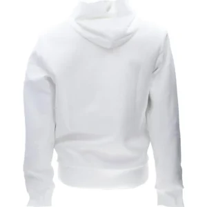 Calvin Klein Uomo Felpe-K10K109927 FELPA LOGO HOODIE Bianco