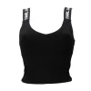 Karl Lagerfeld Donna Top-KLJ LOGO BRA TOP 241J1705 Nero