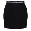 Karl Lagerfeld Donna Gonna-KLJ PENCIL SKIRT 241J1204 Nero