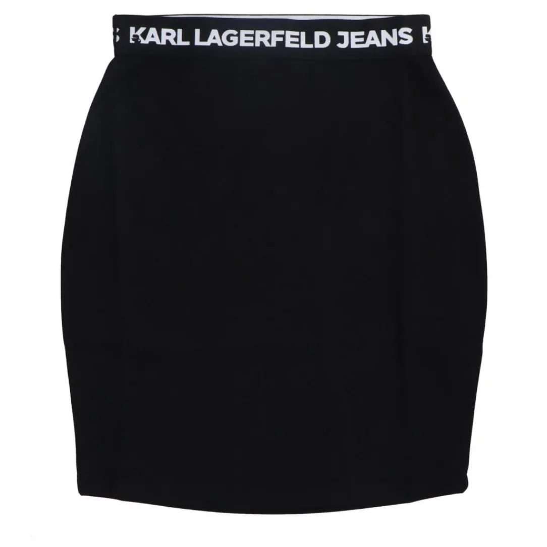 klj_pencil_skirt_j_nero_0.webp Karl Lagerfeld Donna Gonna-KLJ PENCIL SKIRT 241J1204 Nero