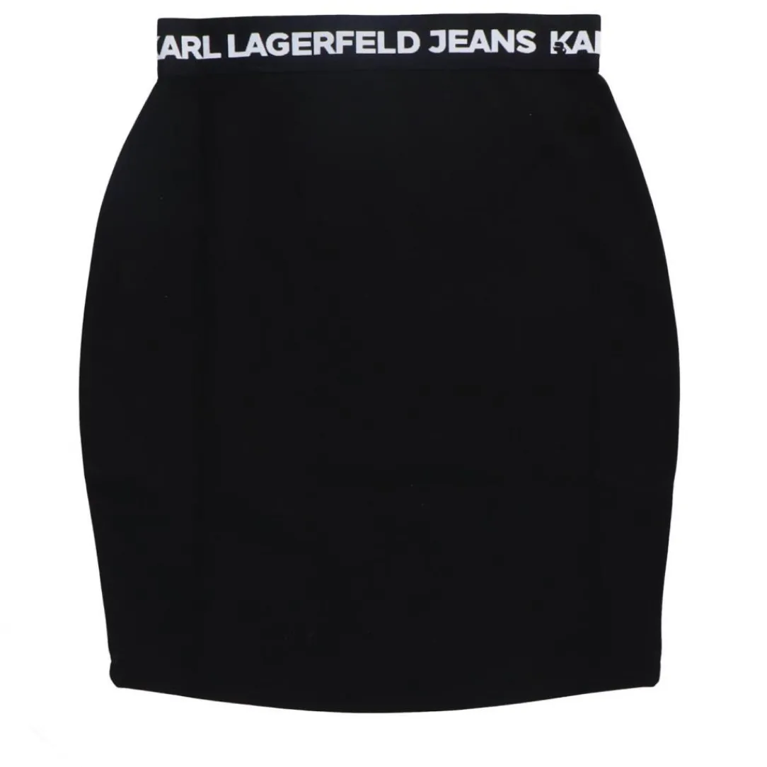 klj_pencil_skirt_j_nero_1.webp Karl Lagerfeld Donna Gonna-KLJ PENCIL SKIRT 241J1204 Nero