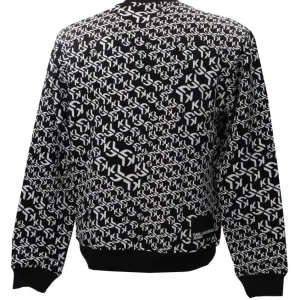 Karl Lagerfeld Uomo Felpe-KLJ REG MONOGRAM SWEAT 246D1803 Nero