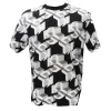 Karl Lagerfeld Uomo T-Shirt-KLJ RELAXED MONOGRAM 241D1701 Nero