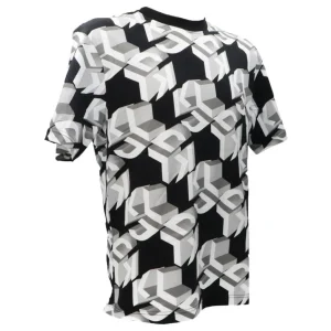 Karl Lagerfeld Uomo T-Shirt-KLJ RELAXED MONOGRAM 241D1701 Nero