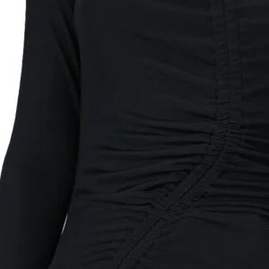 Karl Lagerfeld Donna Top-KLJ RUCHED TOP 246J1710 Nero