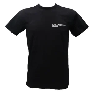 Karl Lagerfeld Uomo T-Shirt-KLJ SLIM 241D1700 Nero