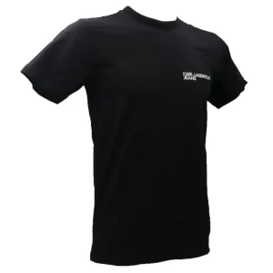 Karl Lagerfeld Uomo T-Shirt-KLJ SLIM 241D1700 Nero