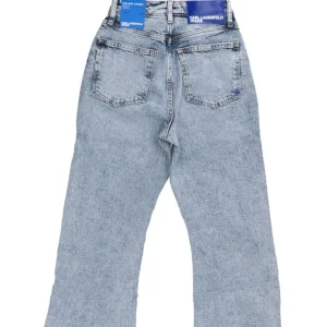 Karl Lagerfeld Donna Jeans-KLJ TAPERED DENIM 246J1103 Denim Chiaro