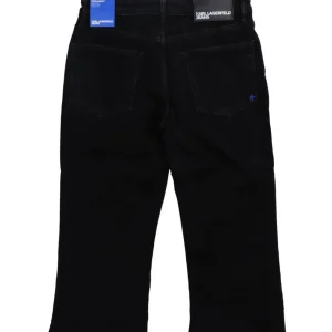 Karl Lagerfeld Abbigliamento Jeans-KLK STRAIGHT DENIM 245D1116 Nero