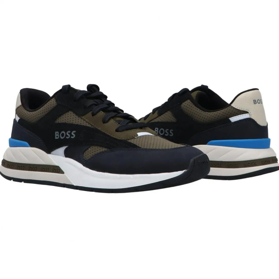 kurt_runn_verde_scuro_2.webp Boss Uomo Sneakers-KURT RUNN Verde Scuro