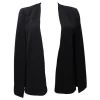 Have One Donna Giacca-L009 CAPPA FLUIDO CREP Nero