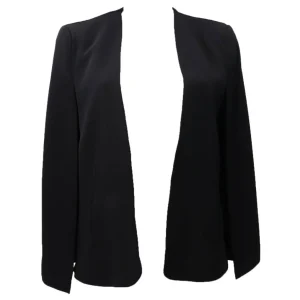 Have One Donna Giacca-L009 CAPPA FLUIDO CREP Nero
