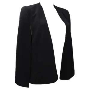 Have One Donna Giacca-L009 CAPPA FLUIDO CREP Nero