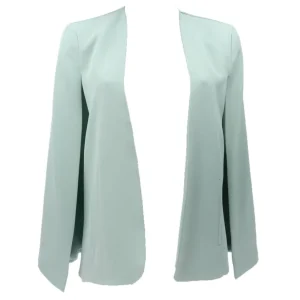 Have One Donna Giacca-L009 CAPPA FLUIDO CREP Verde Acqua