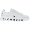 Richmond Uomo Sneakers-LEATHER 27302 Bianco