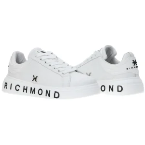 Richmond Uomo Sneakers-LEATHER 27302 Bianco