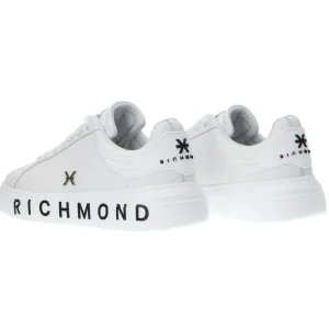 Richmond Uomo Sneakers-LEATHER 27302 Bianco