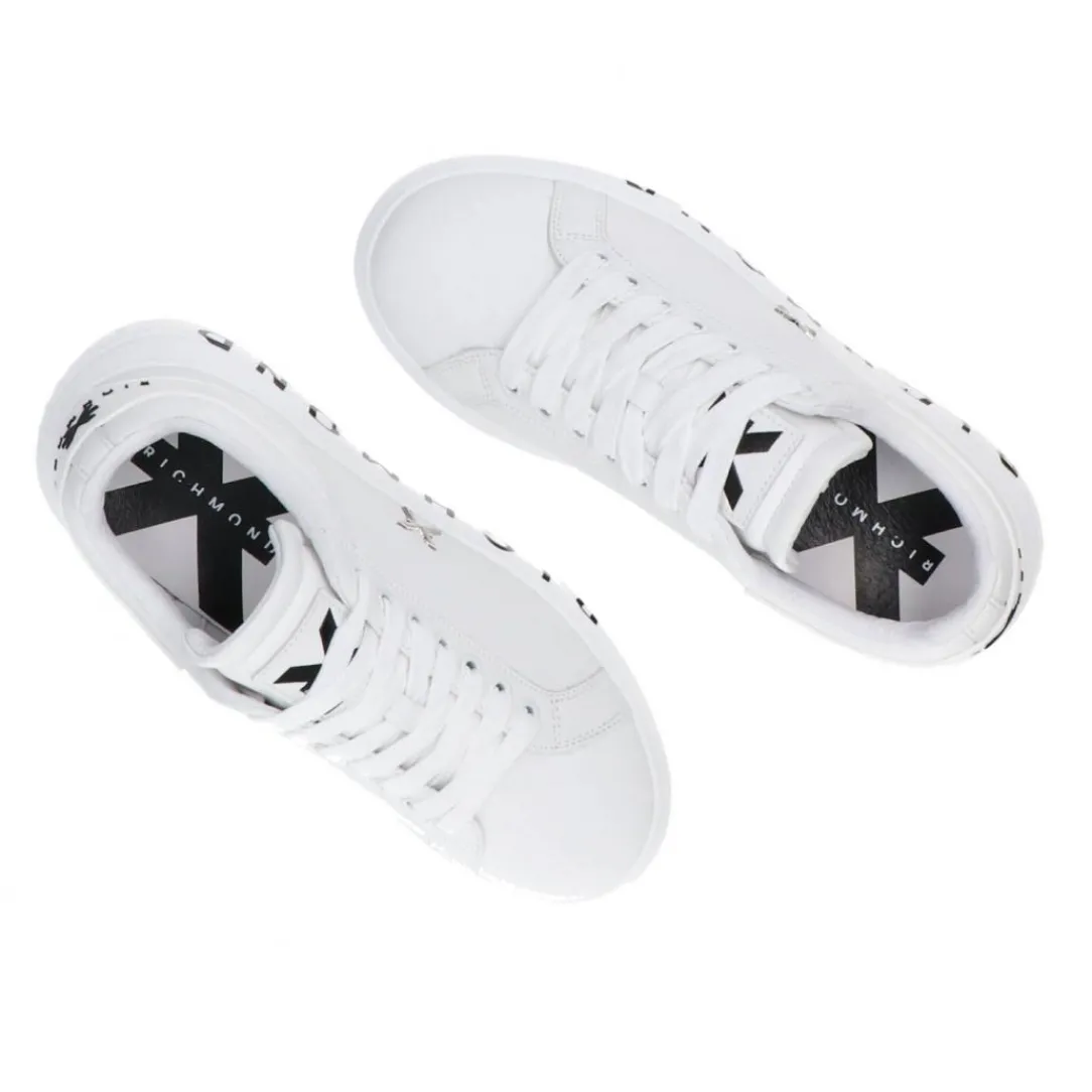 leather__bianco_4.webp Richmond Uomo Sneakers-LEATHER 27302 Bianco
