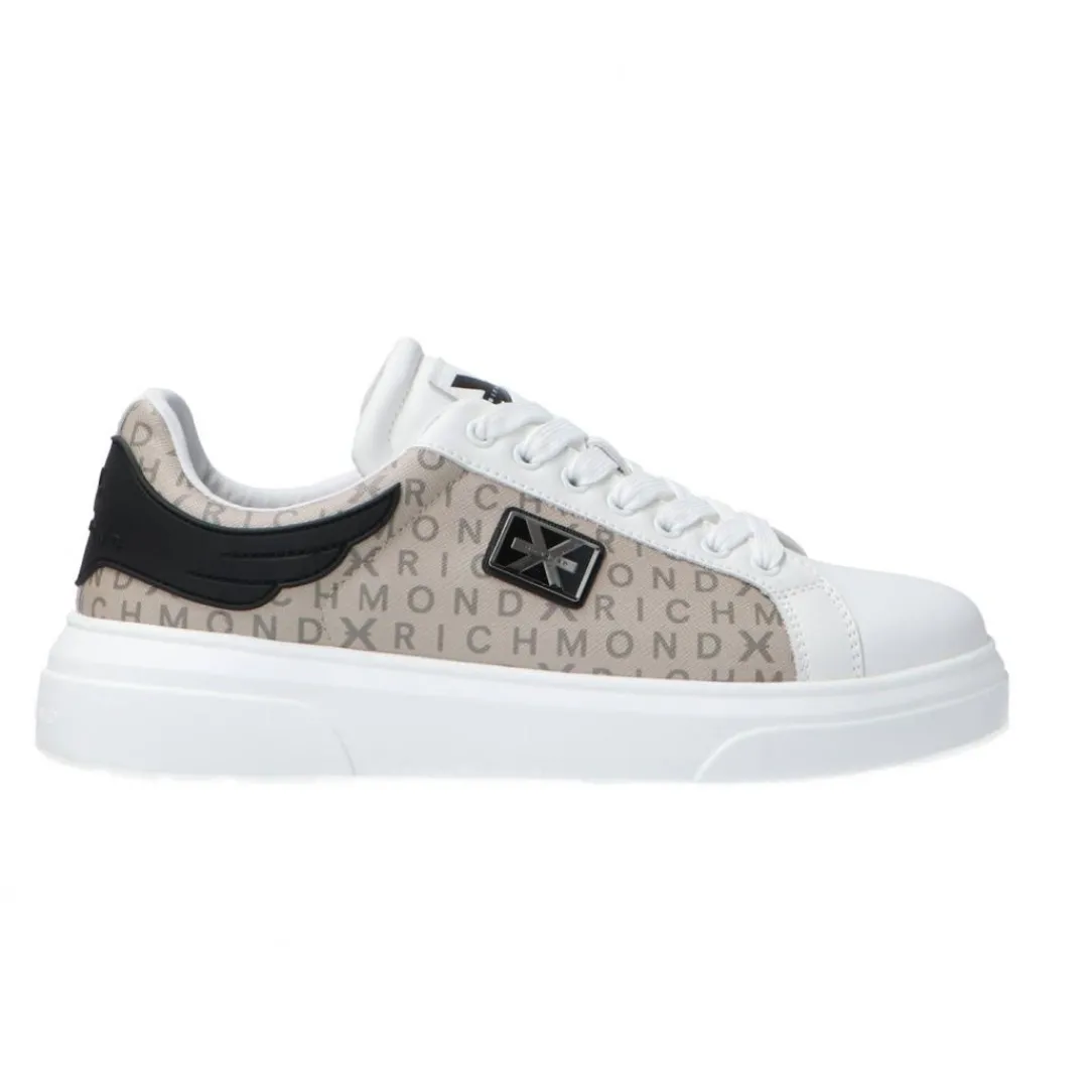 leather__cp_beige_0.webp Richmond Uomo Sneakers-Leather 27300 cp Beige