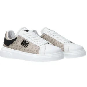 Richmond Uomo Sneakers-Leather 27300 cp Beige