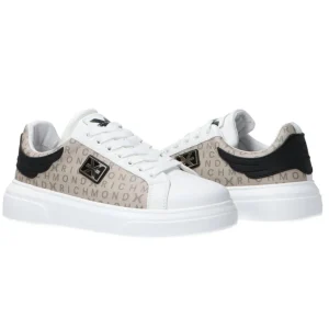 Richmond Uomo Sneakers-Leather 27300 cp Beige