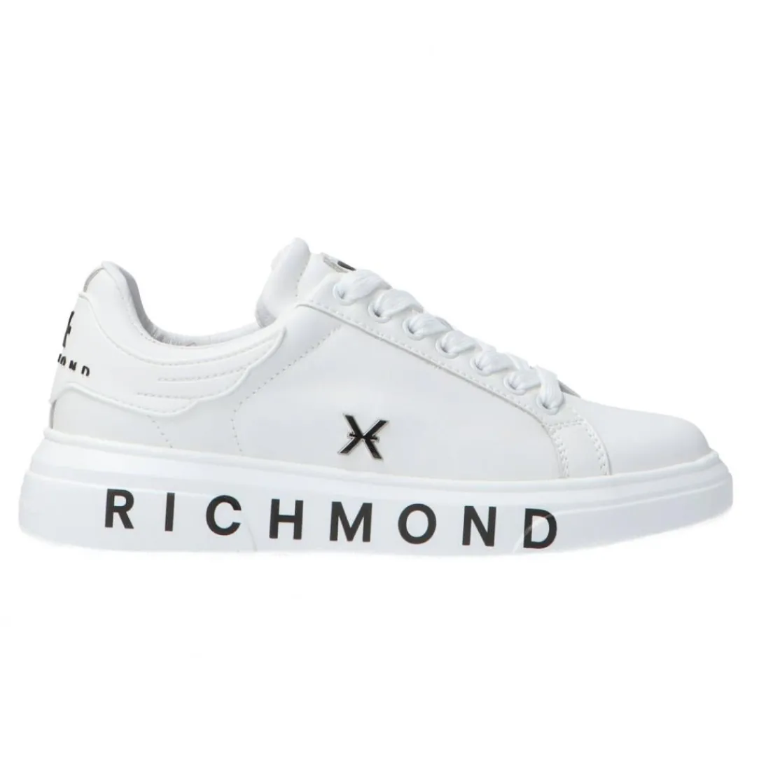leather_strass_woman_bian_0.webp Richmond Donna Sneakers-Leather strass woman Bianco