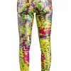 Versace Donna Leggins-LEGGINS LYCRA PRINT ANIMALIER Multicolore