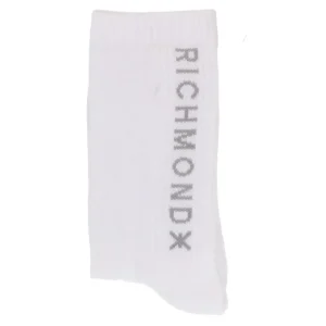Richmond Donna Calze | Calze-LOGO SOCKS Bianco