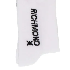Richmond Donna Calze | Calze-LOGO SOCKS Bianco Nero