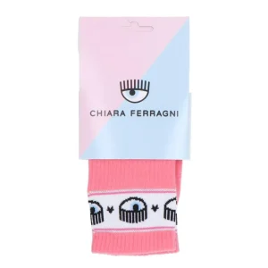 Chiara Ferragni Donna Calze-LOGOMANIA SOCK Fucsia